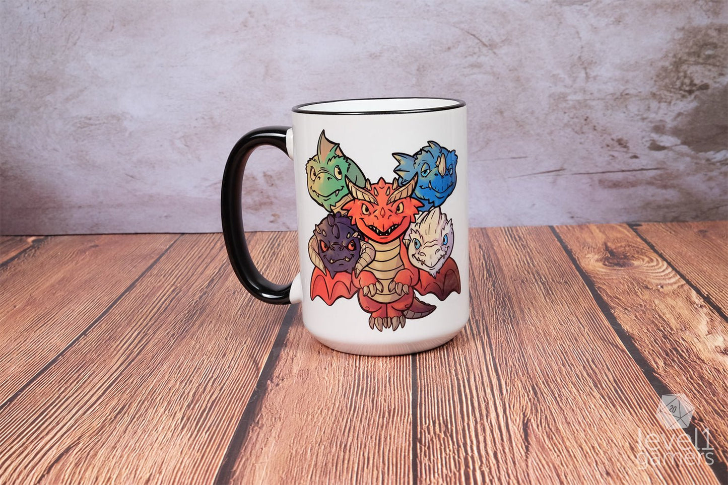 Little Queen of Dragons Mug - AKA Lil T Level 1 Gamers