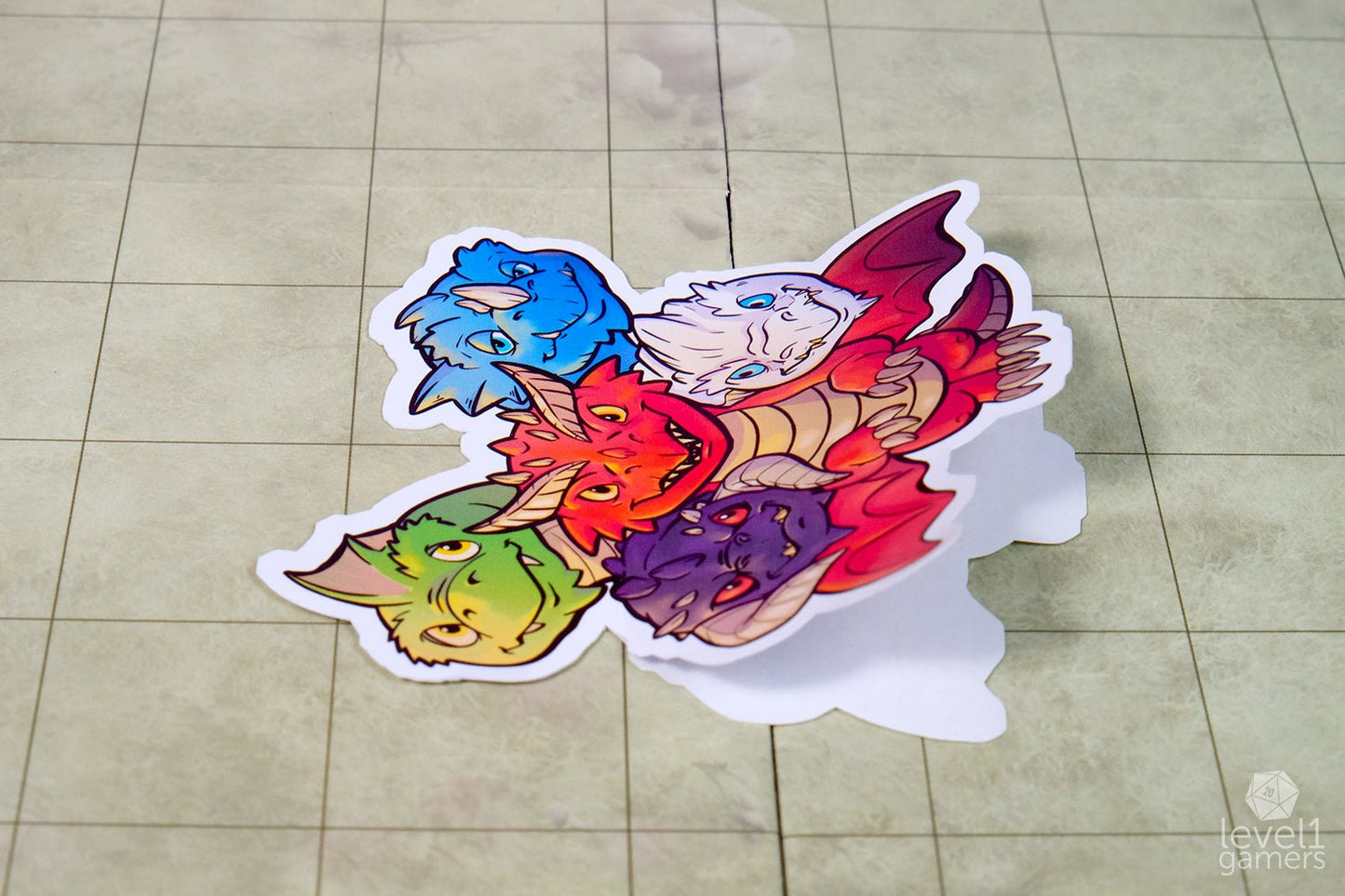 Lil T (AKA Tiamat) Sticker Level 1 Gamers