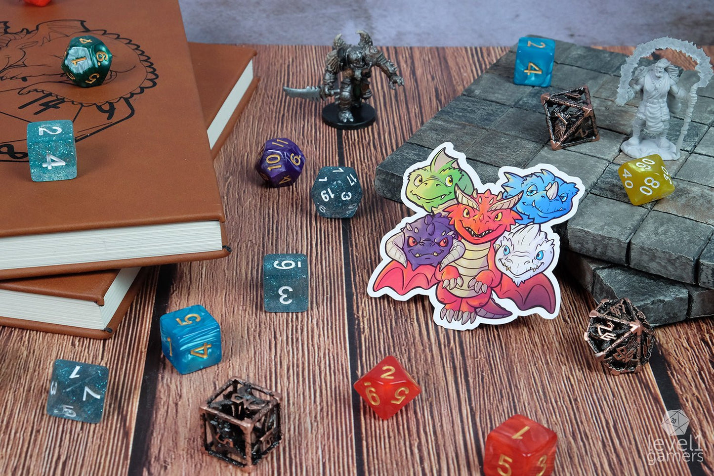 Lil T (AKA Tiamat) Sticker Level 1 Gamers
