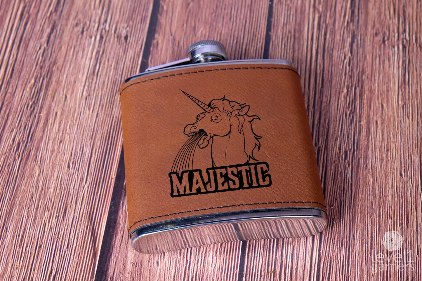 Majestic Unicorn Flask Level 1 Gamers