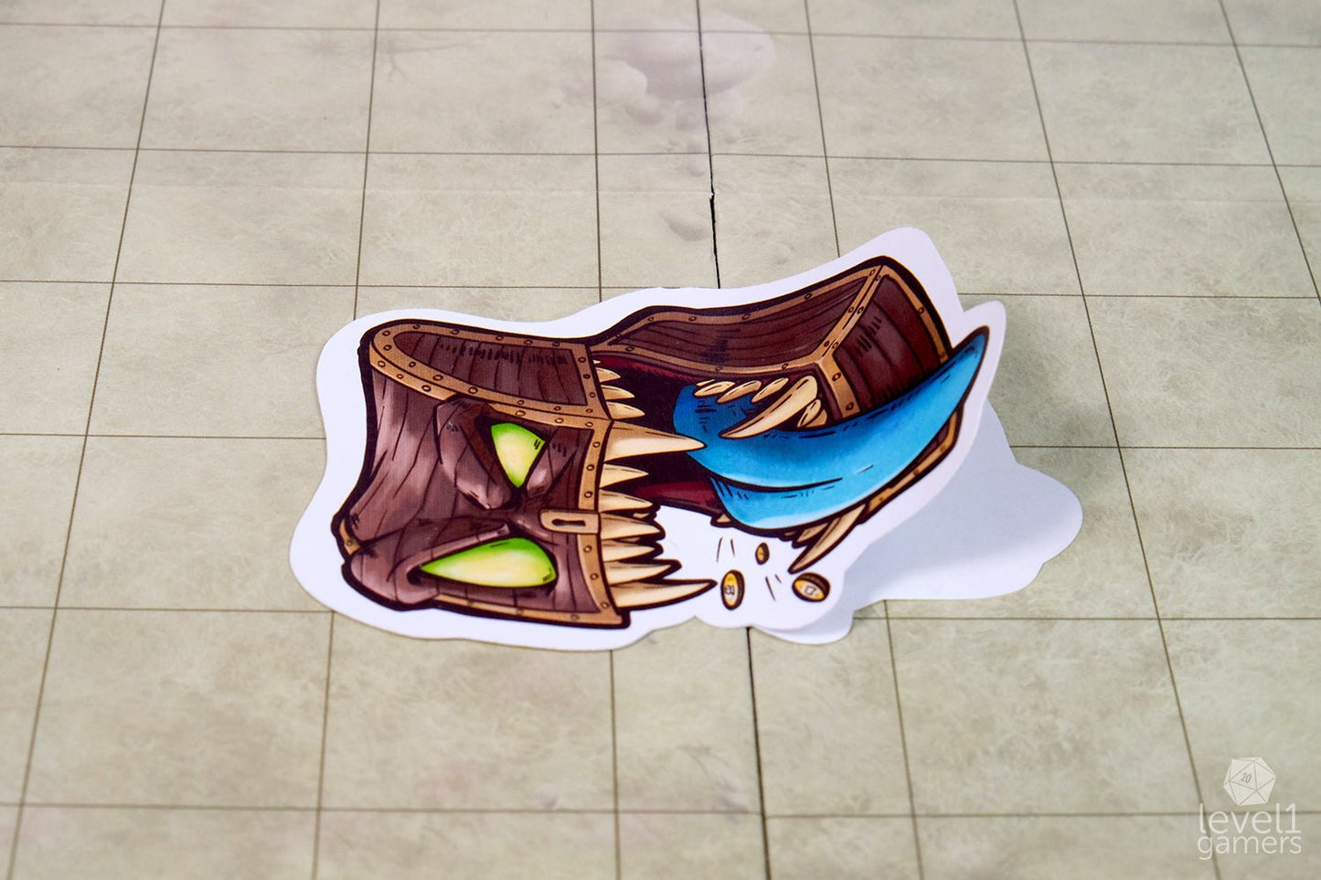 Mimic Chest Sticker Level 1 Gamers