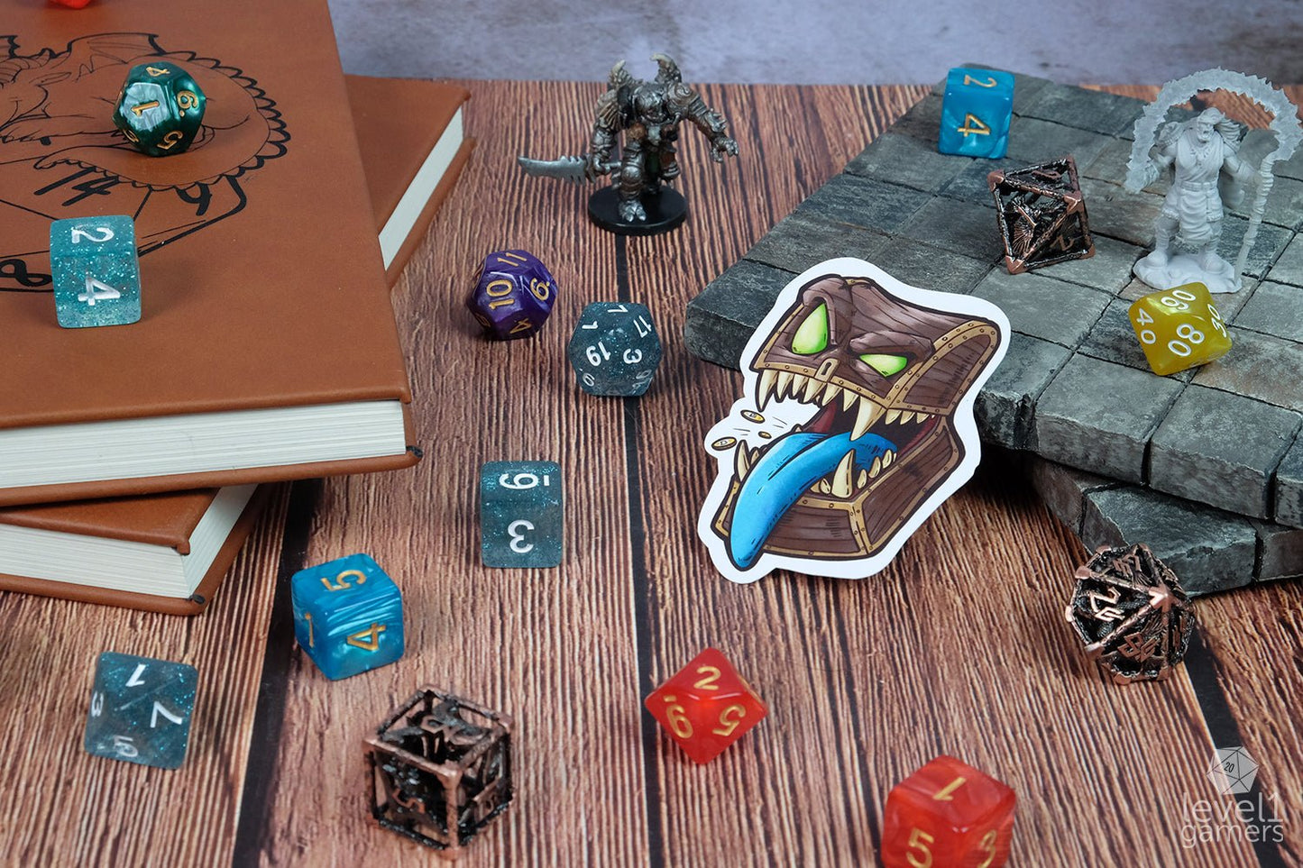 Mimic Chest Sticker Level 1 Gamers