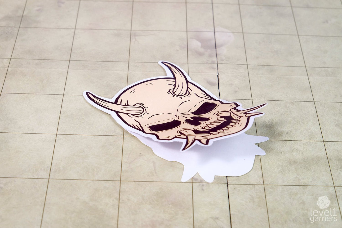 Oni Skull Sticker Level 1 Gamers