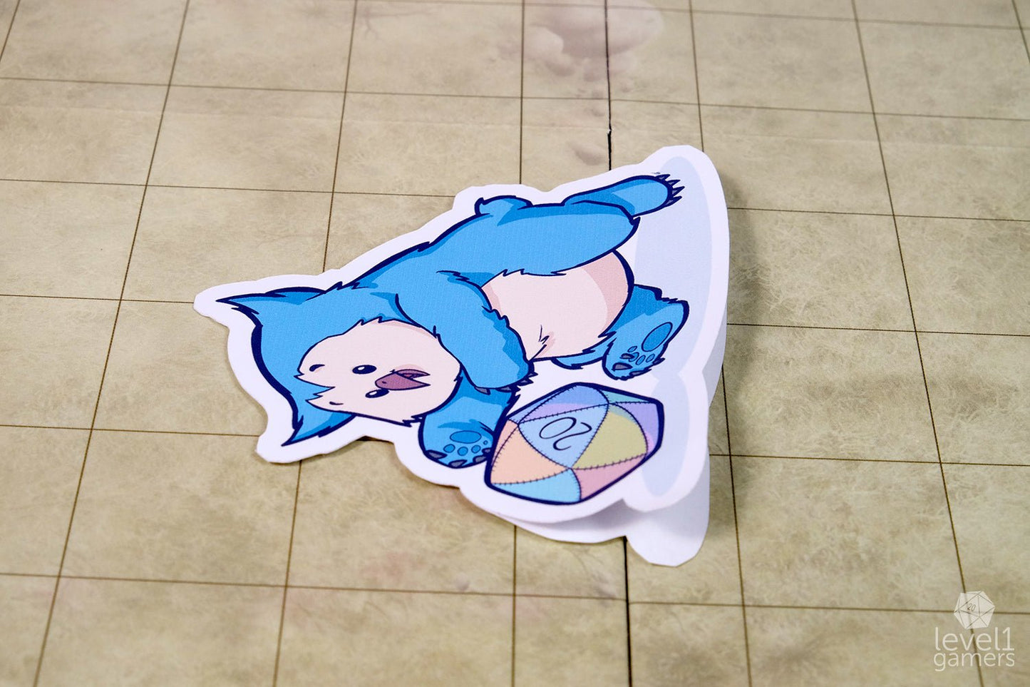 Owlbear Sticker Level 1 Gamers