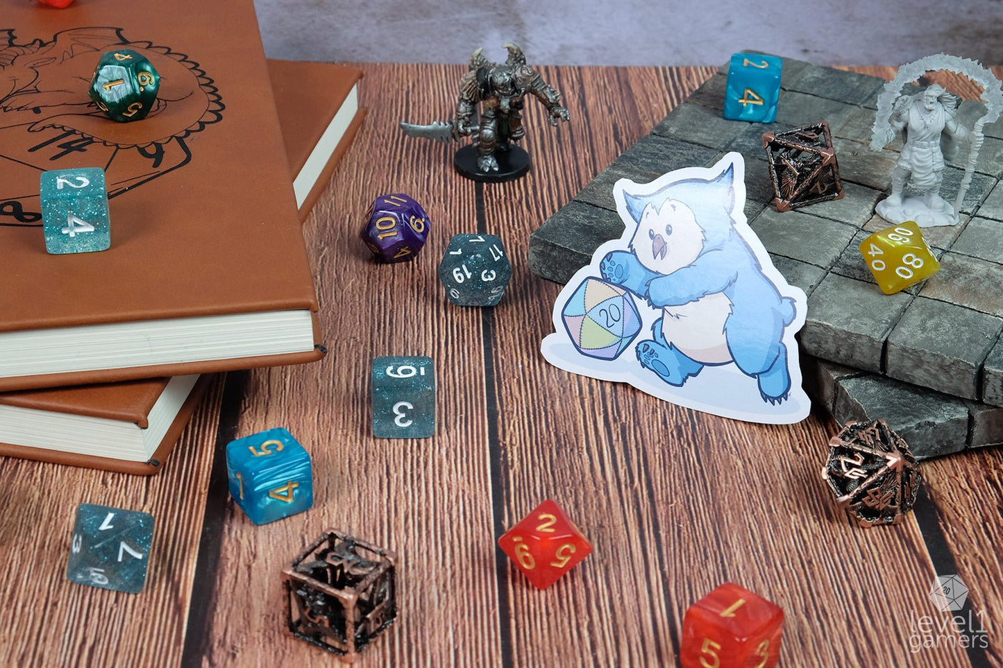 Owlbear Sticker Level 1 Gamers