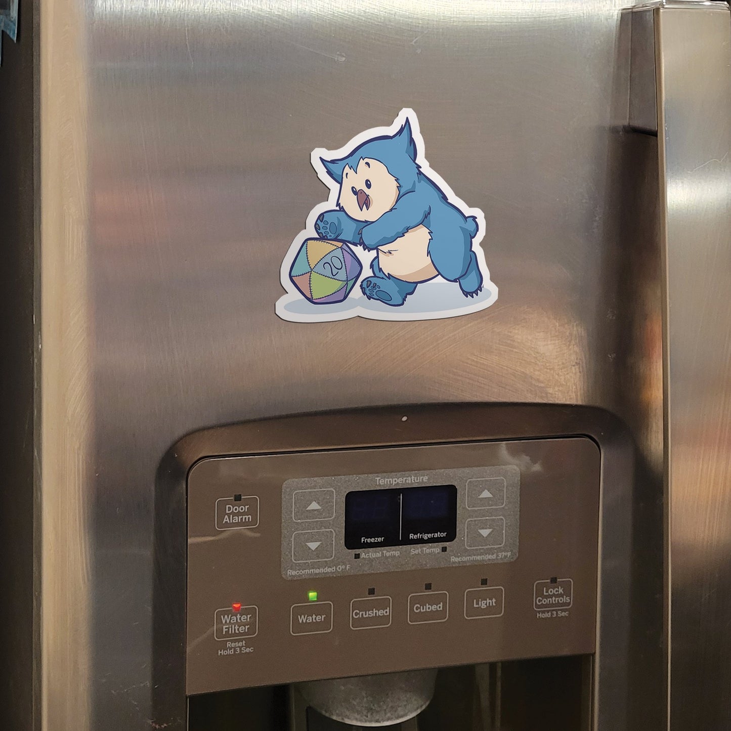 Owlbear Magnet Level 1 Gamers