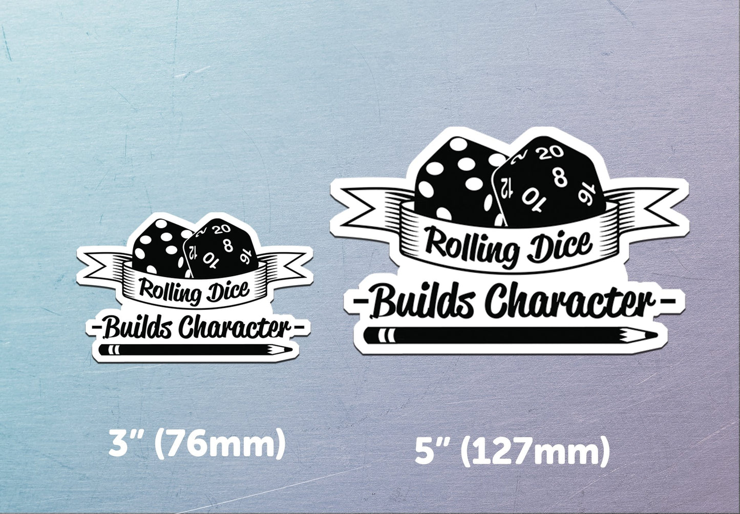 Rolling Dice Magnet Level 1 Gamers