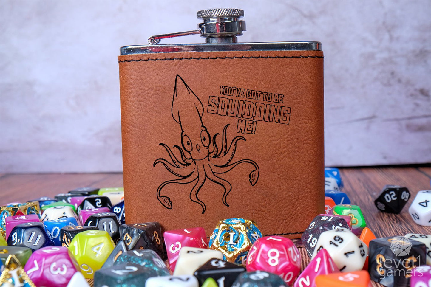 Squidding Me Flask Level 1 Gamers