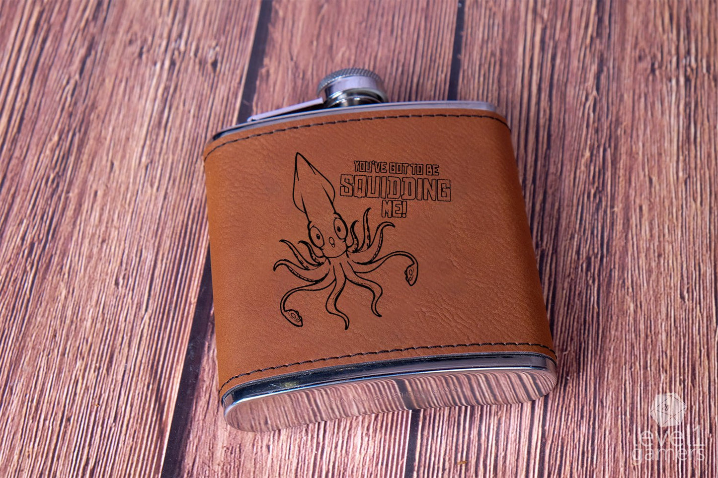 Squidding Me Flask Level 1 Gamers