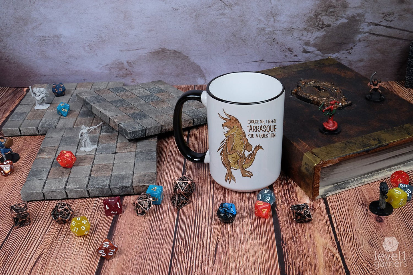 I Need Tarrasque You A Question Mug Level 1 Gamers