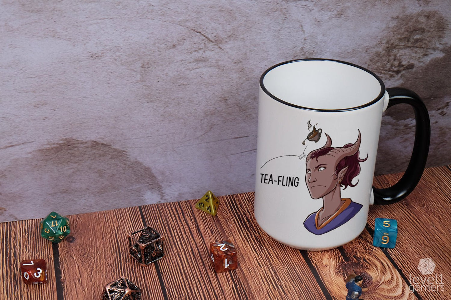 Tea-Fling (Female) Mug Level 1 Gamers