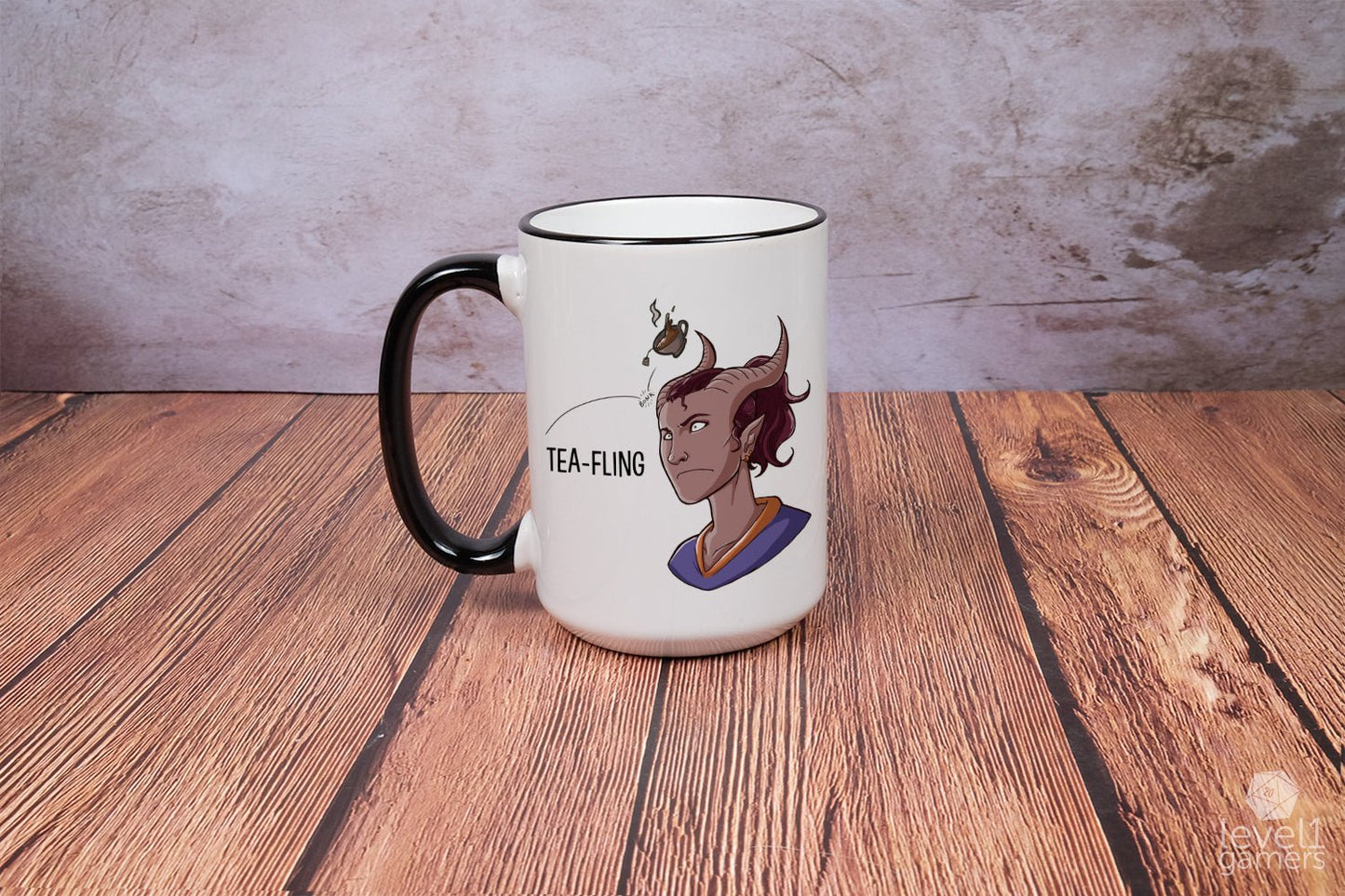 Tea-Fling (Female) Mug Level 1 Gamers