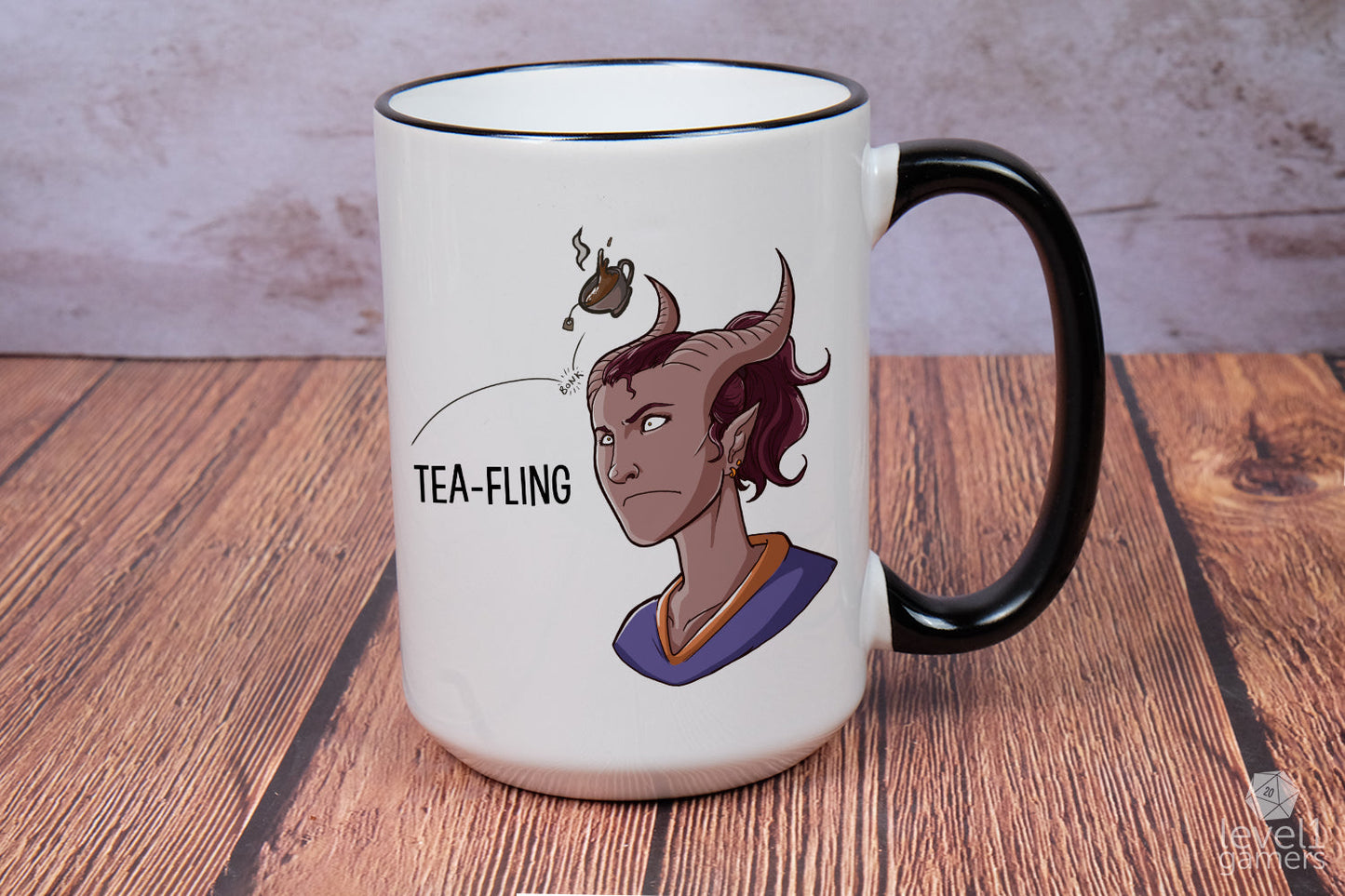 Tea-Fling (Female) Mug Level 1 Gamers