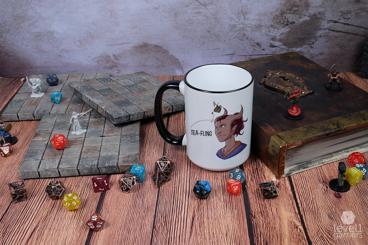 Tea-Fling (Female) Mug Level 1 Gamers