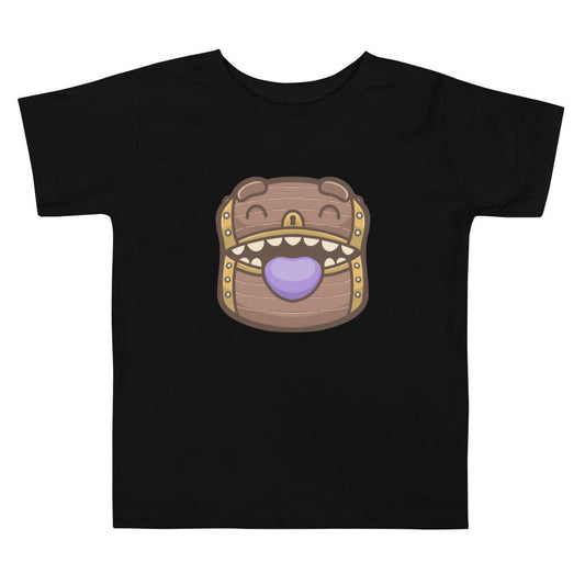 Baby Mimic Toddler Short Sleeve Tee  Level 1 Gamers Black 2T