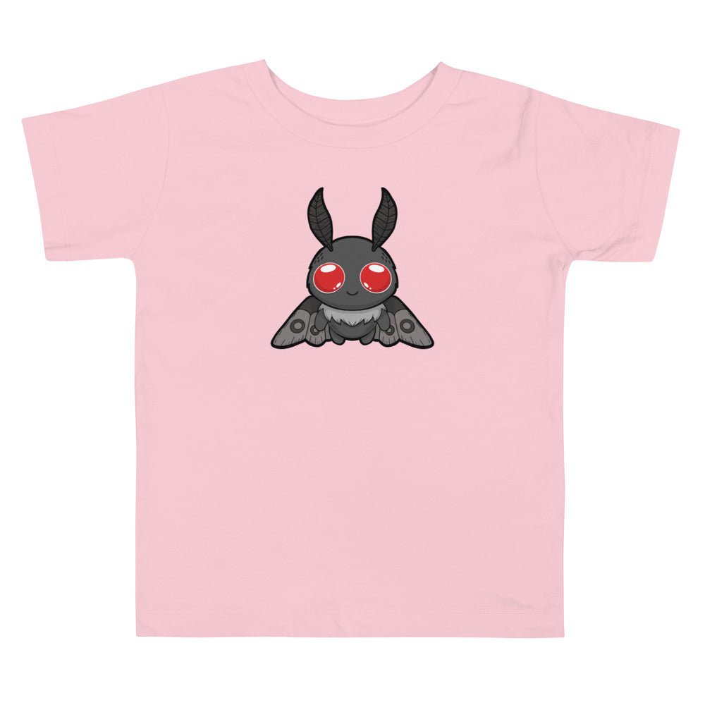 Baby Mothman Toddler Short Sleeve Tee  Level 1 Gamers Pink 2T