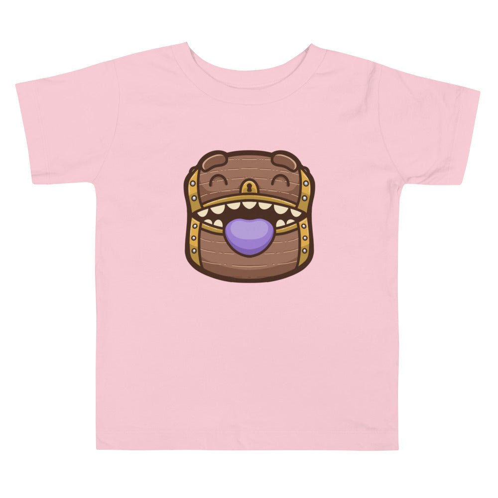 Baby Mimic Toddler Short Sleeve Tee  Level 1 Gamers Pink 2T