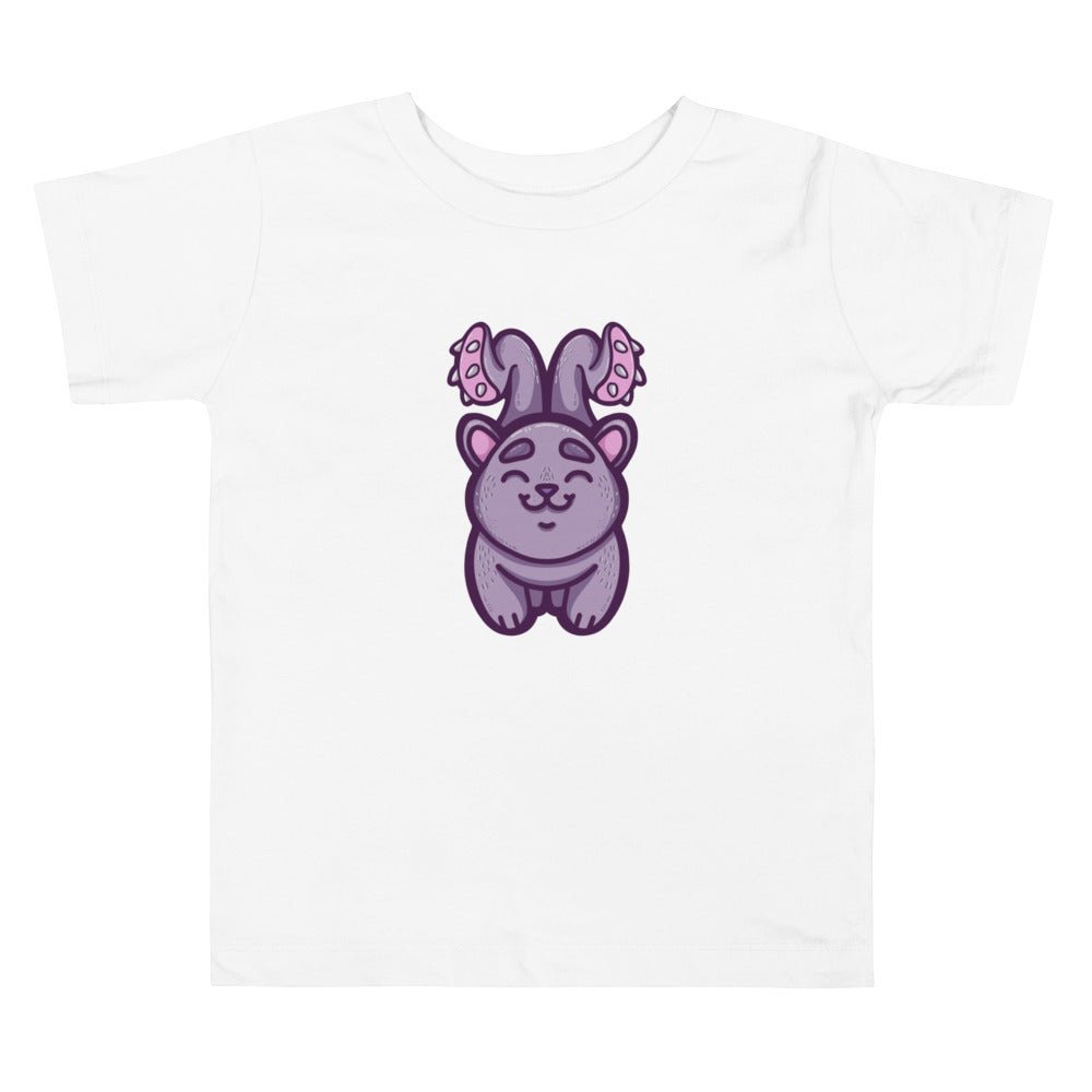 Baby Displacer Toddler Short Sleeve Tee Level 1 Gamers White 2T