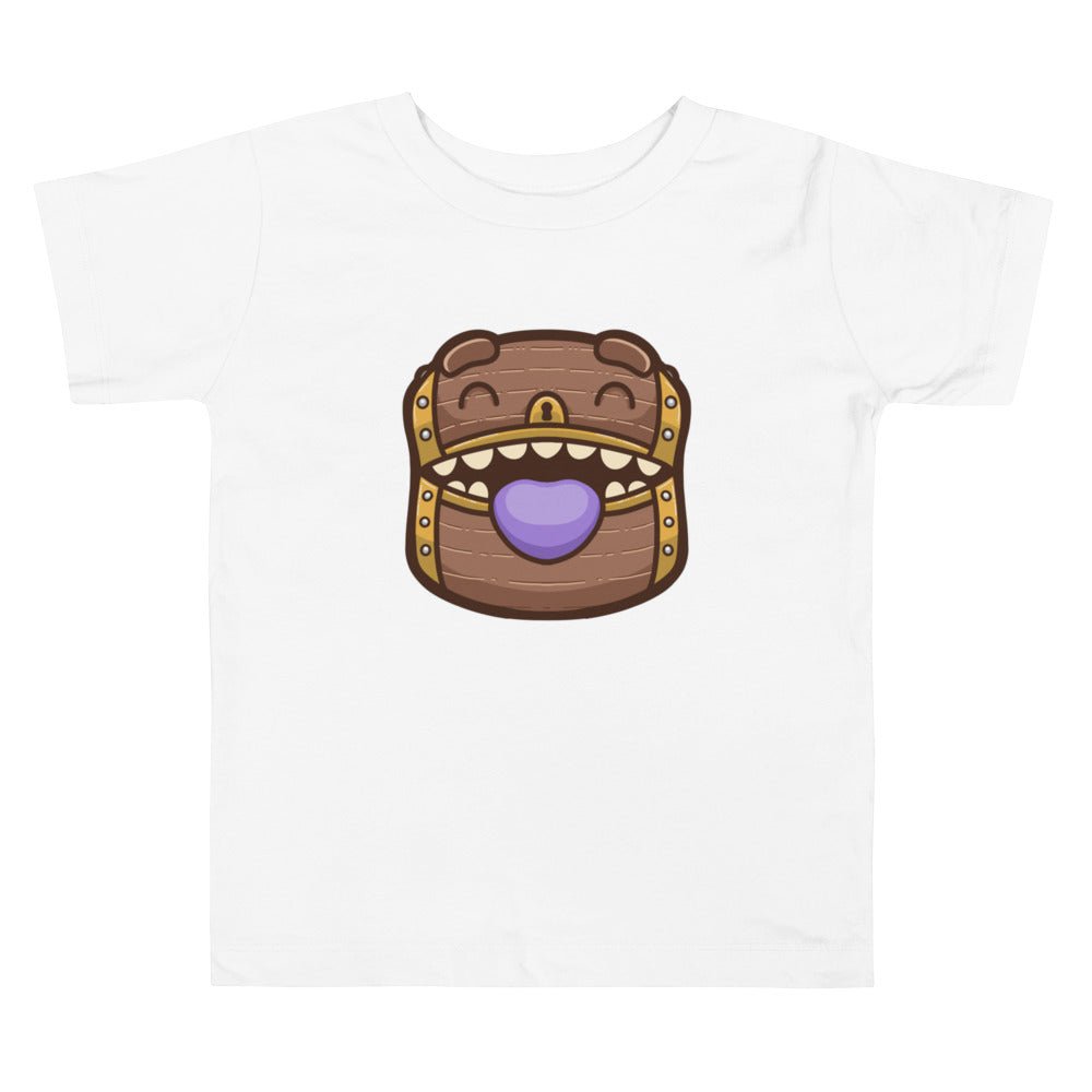 Baby Mimic Toddler Short Sleeve Tee  Level 1 Gamers White 2T