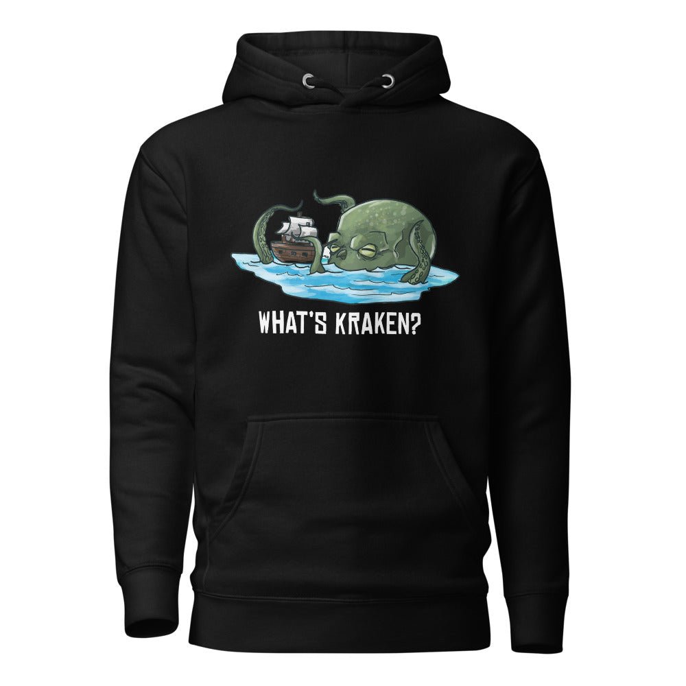 What's Kraken Unisex Hoodie Level 1 Gamers Black S