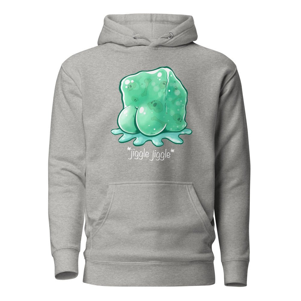Dummy Thicc Gelatinous Cube Unisex Hoodie Level 1 Gamers Carbon Grey S