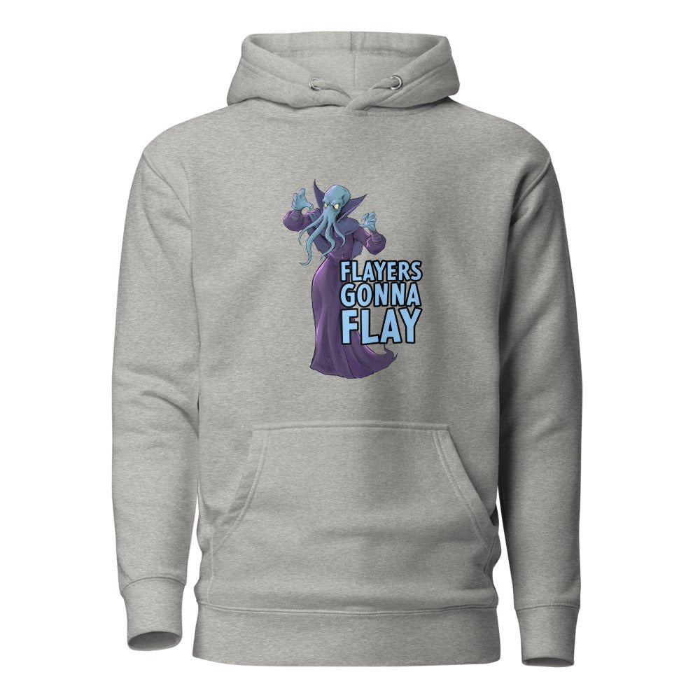 Flayers Gonna Flay Unisex Hoodie  Level 1 Gamers Carbon Grey S