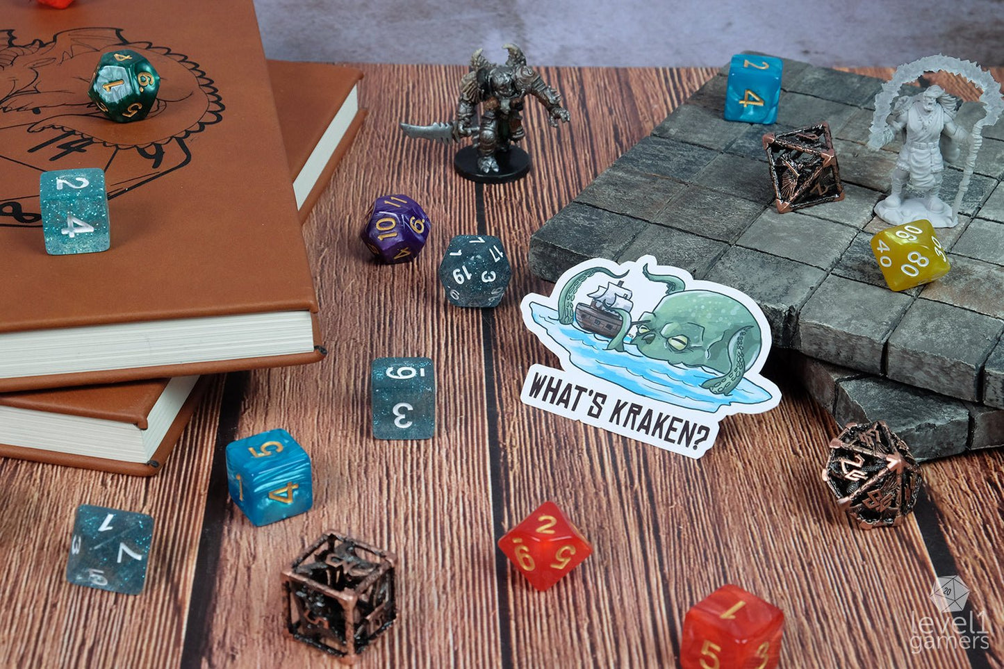 What's Kraken Sticker Level 1 Gamers