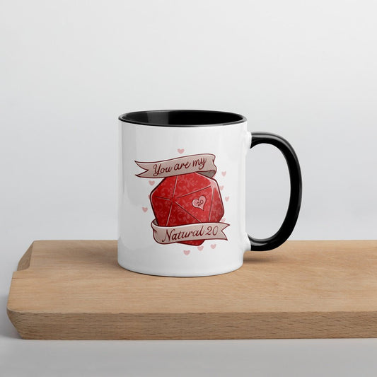 You Are My Natural 20 Mug  Level 1 Gamers Black 11oz