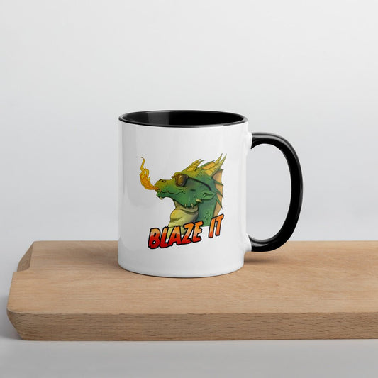 Blaze It Mug  Level 1 Gamers Black 11oz
