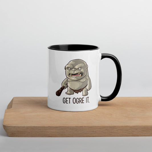 Get Ogre It Mug  Level 1 Gamers Black 11oz