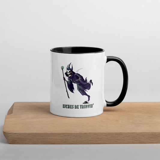 Liches Be Trippin Mug  Level 1 Gamers Black 11oz