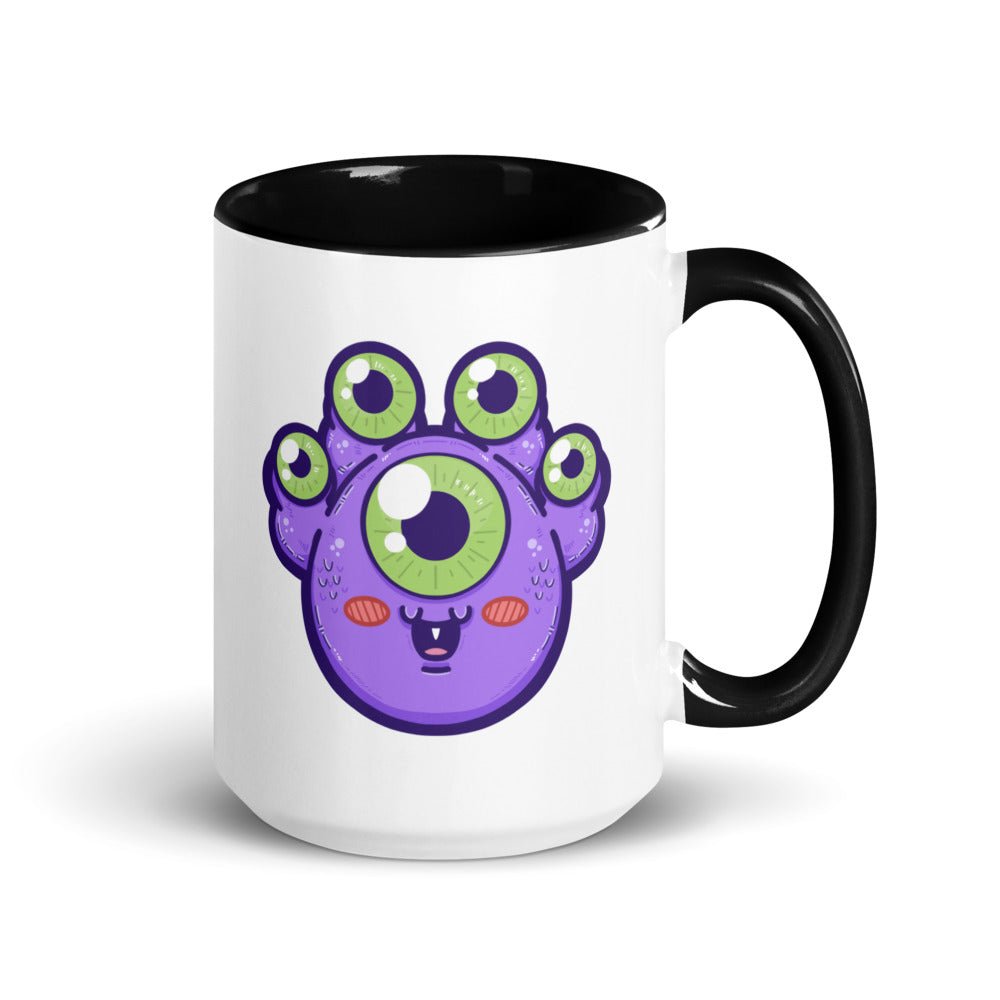 Baby Beholder Mug Level 1 Gamers Black 15oz