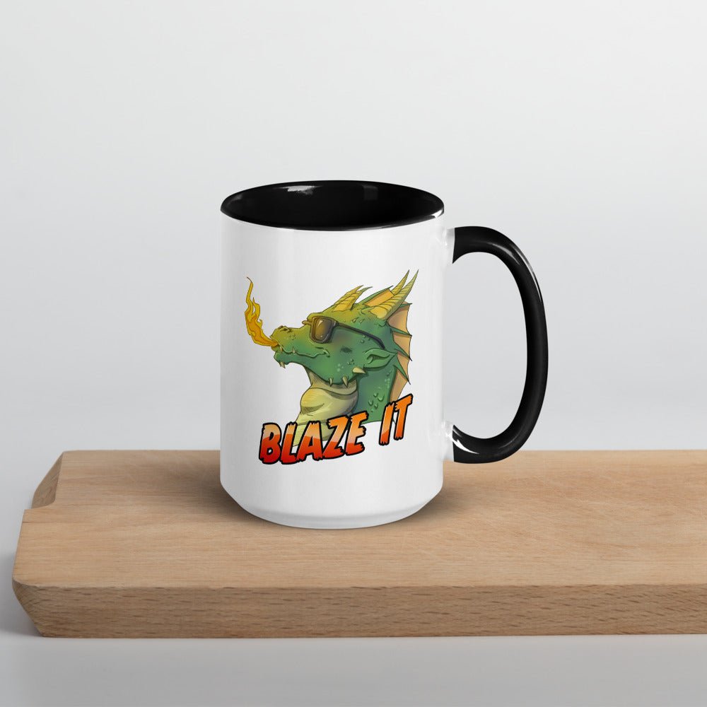 Blaze It Mug  Level 1 Gamers Black 15oz