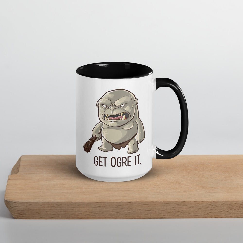 Get Ogre It Mug Level 1 Gamers Black 15oz