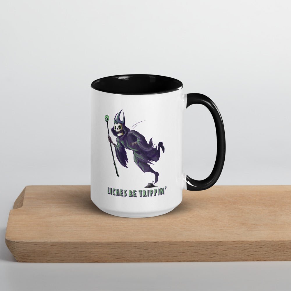Liches Be Trippin Mug  Level 1 Gamers Black 15oz