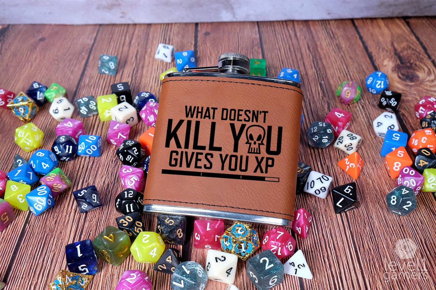 What Doesn't Kill You Gives You XP Flask Level 1 Gamers