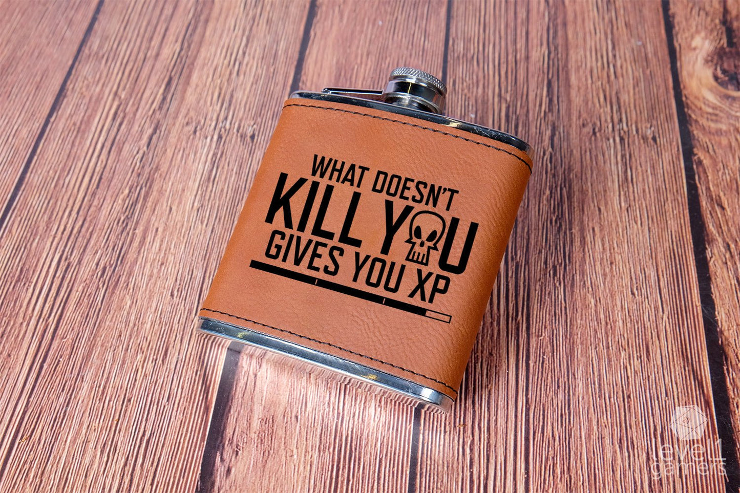 What Doesn't Kill You Gives You XP Flask Level 1 Gamers