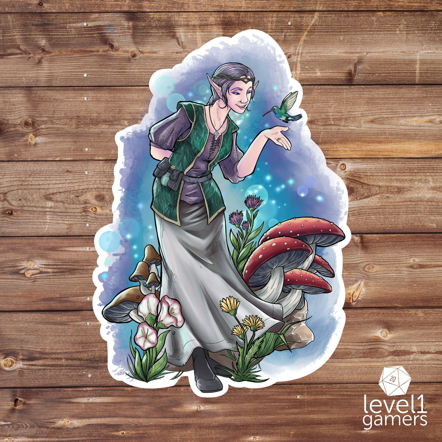 Elowyn - The Smoking Barrel Sticker - FanX Preorder  Level 1 Gamers   