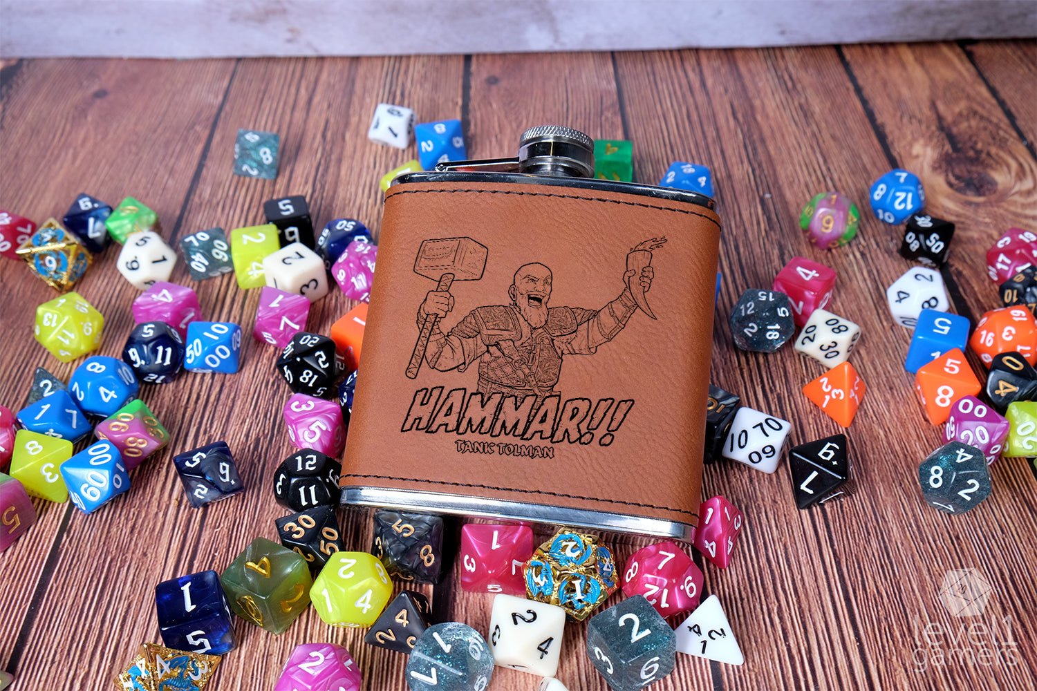 Tank Tolman HAMMAR!! Flask Box Set - FanX Preorder  Level 1 Gamers   