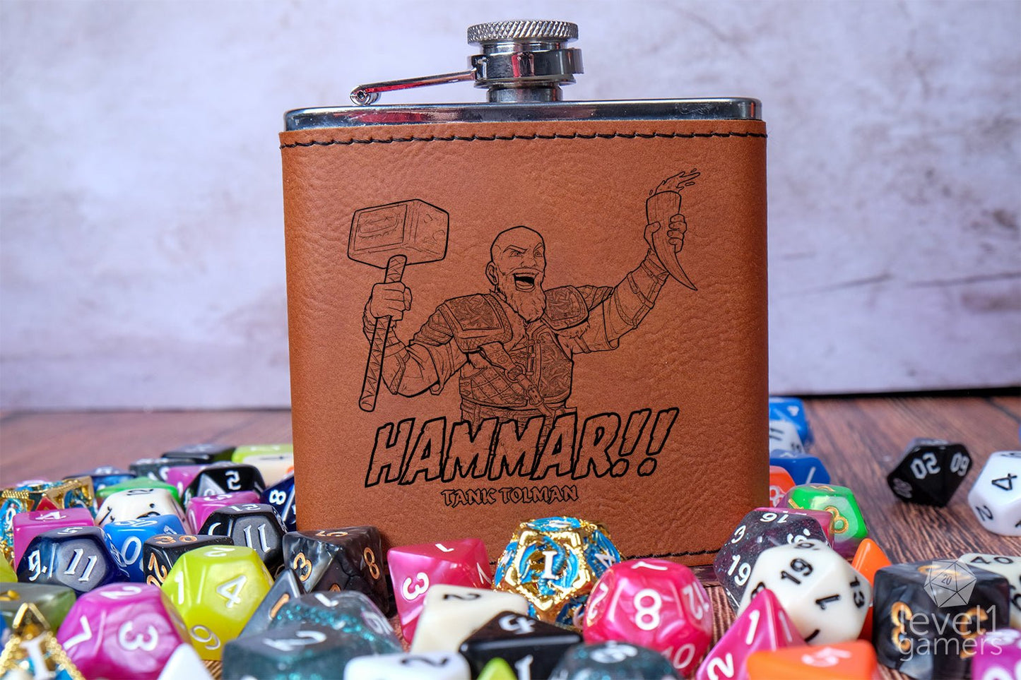 Tank Tolman HAMMAR!! Flask Box Set - FanX Preorder  Level 1 Gamers   