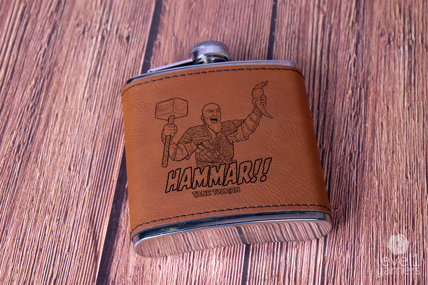 Tank Tolman HAMMAR!! Flask Box Set - FanX Preorder  Level 1 Gamers   