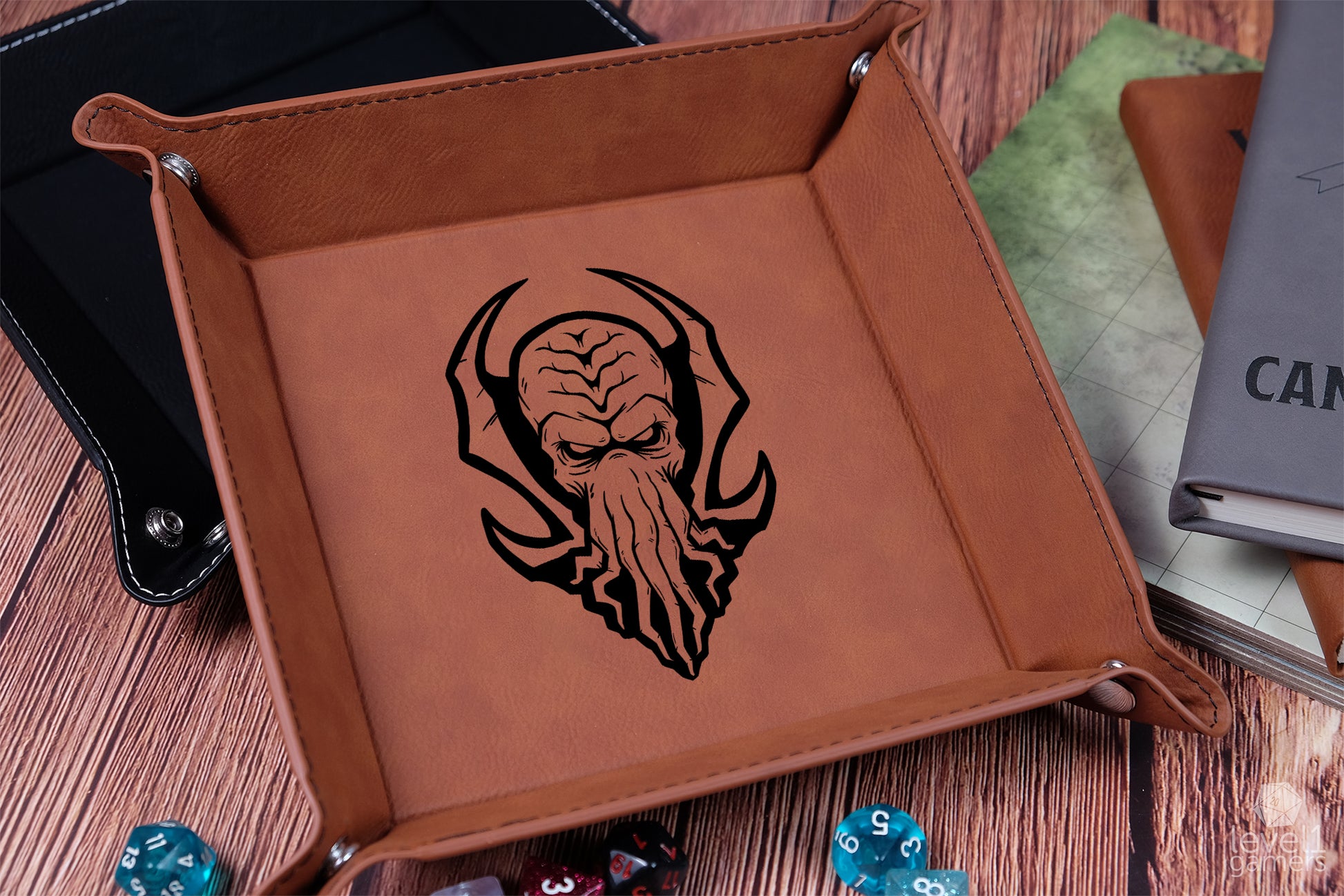 Mind Flayer Dice Tray Dice Trays Level 1 Gamers   