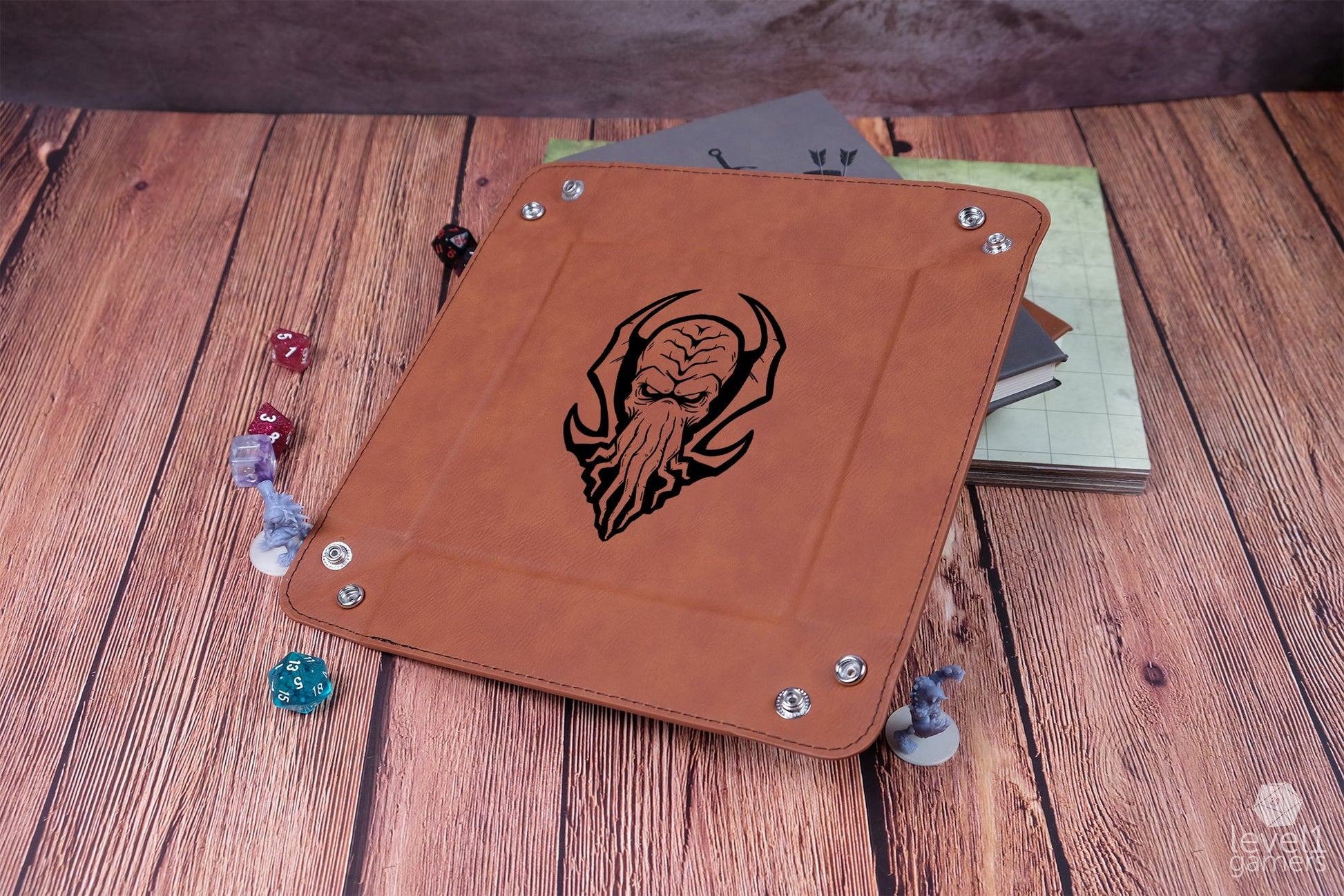 Mind Flayer Dice Tray Dice Trays Level 1 Gamers   