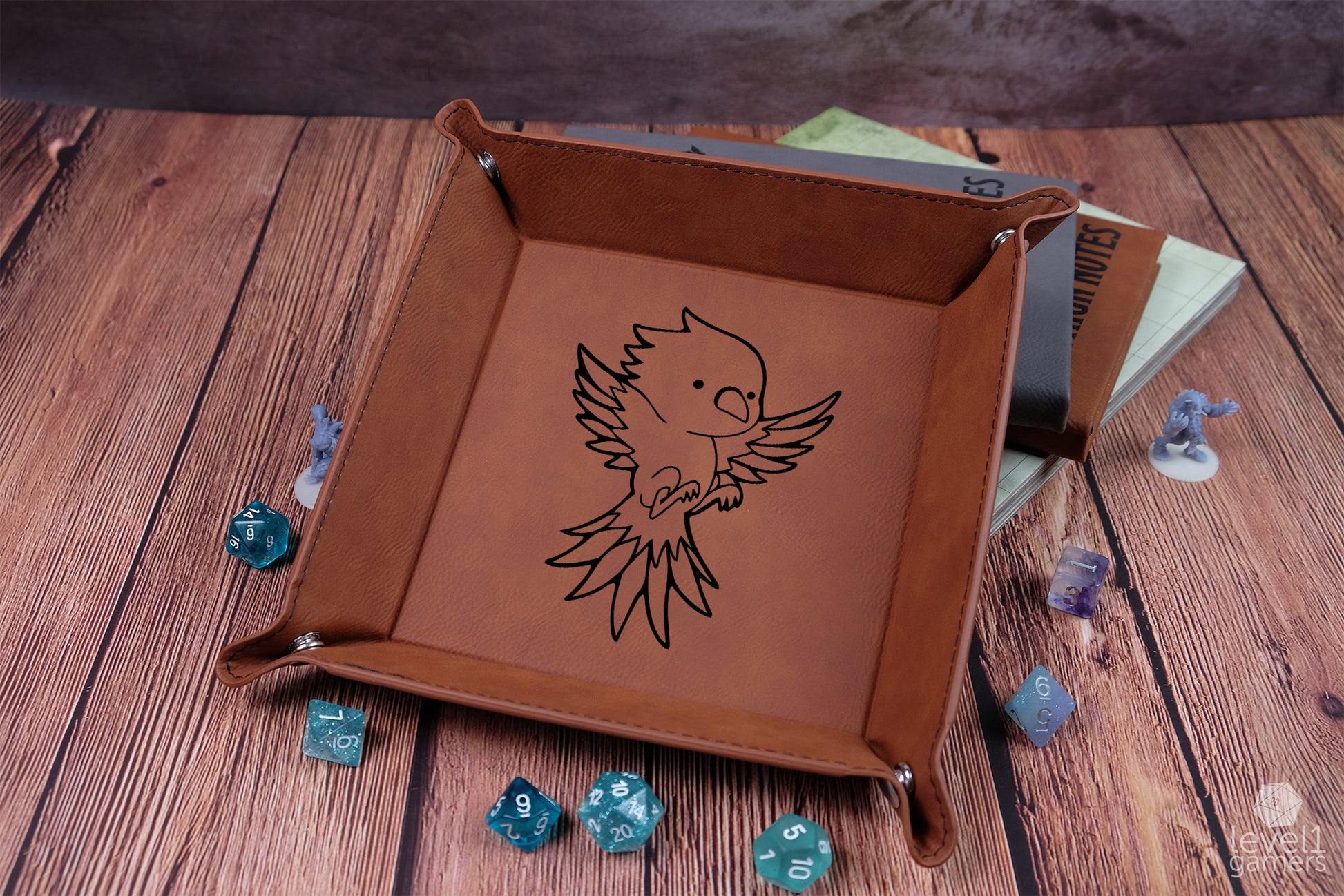 Phoenix Dice Tray Dice Trays Level 1 Gamers