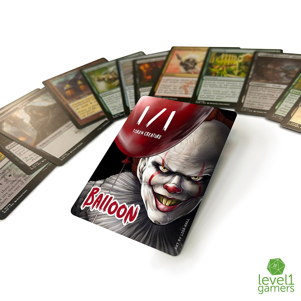 Balloon (Pennywise) Token Magic Card Pack (5 Cards) Level 1 Gamers