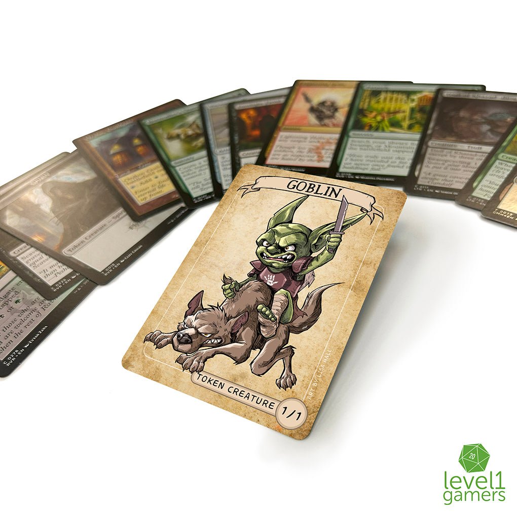 Fierce Goblin Token Magic Card Pack (5 Cards) - Preorder Level 1 Gamers