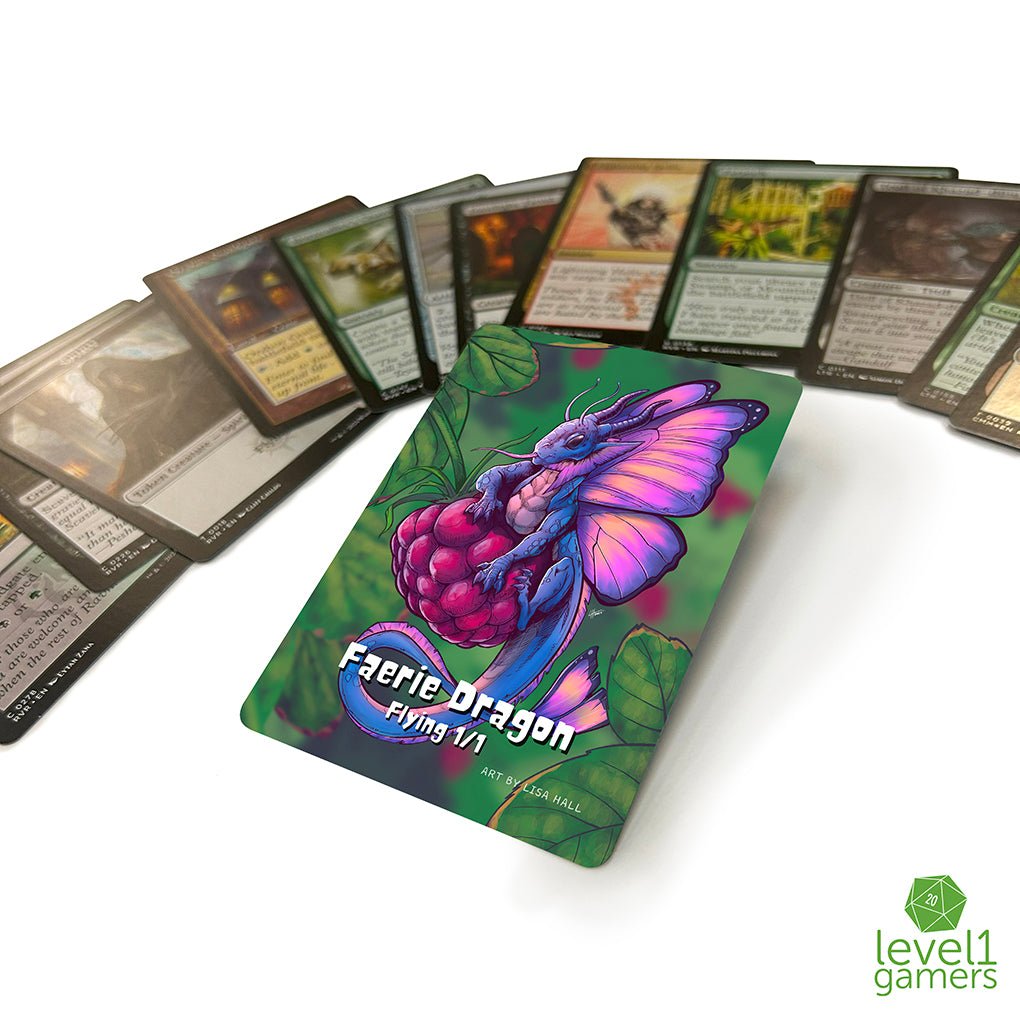 Faerie Dragon Token Magic Card Pack (5 Cards) - Preorder Level 1 Gamers