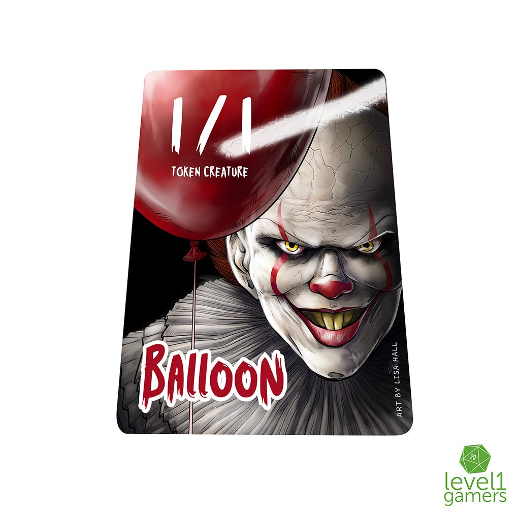 Balloon (Pennywise) Token Magic Card Pack (5 Cards) Level 1 Gamers