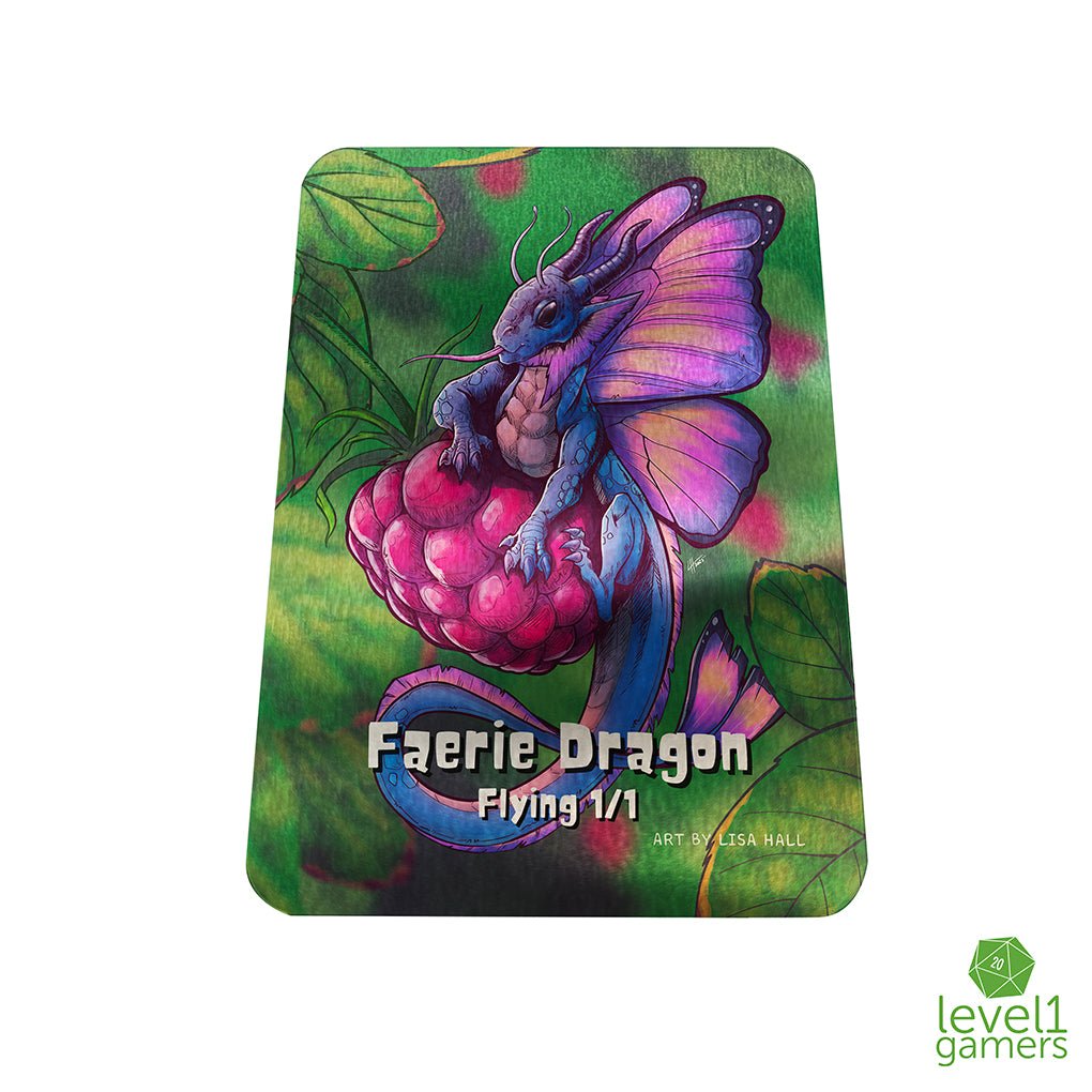 Faerie Dragon - Metal Token Magic Card Level 1 Gamers