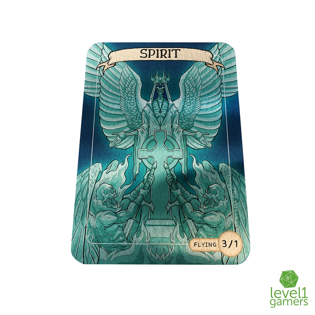 Spirit - Metal Token Magic Card Level 1 Gamers
